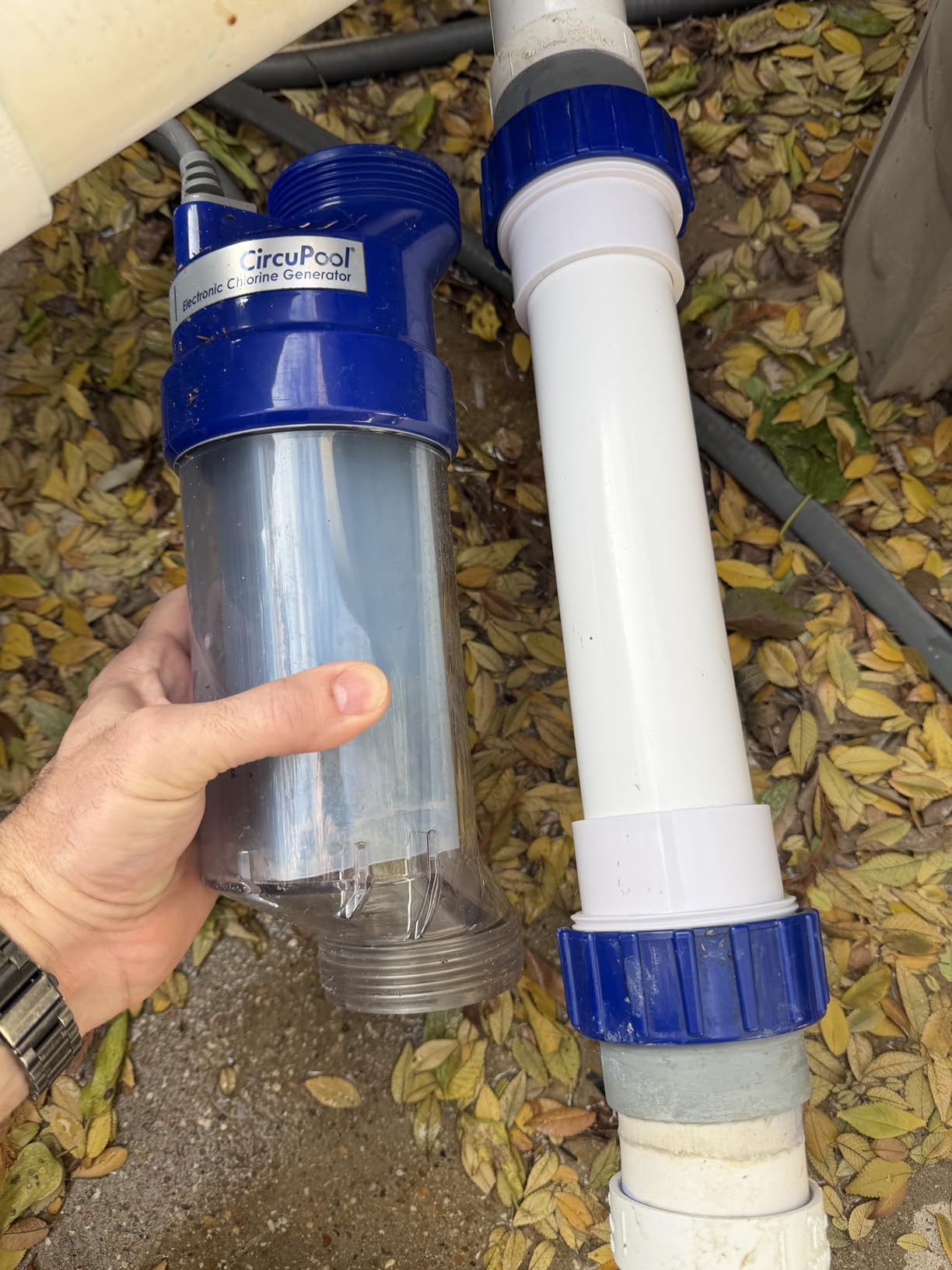 Salt Chlorine Generator, Salt Water System for Above Ground Pool | Pool System with Auto Chlorine Calculation, Salt Level Detection & Smart Salt Addition Guidance, Up to 10,000 Gallons customer photo 1