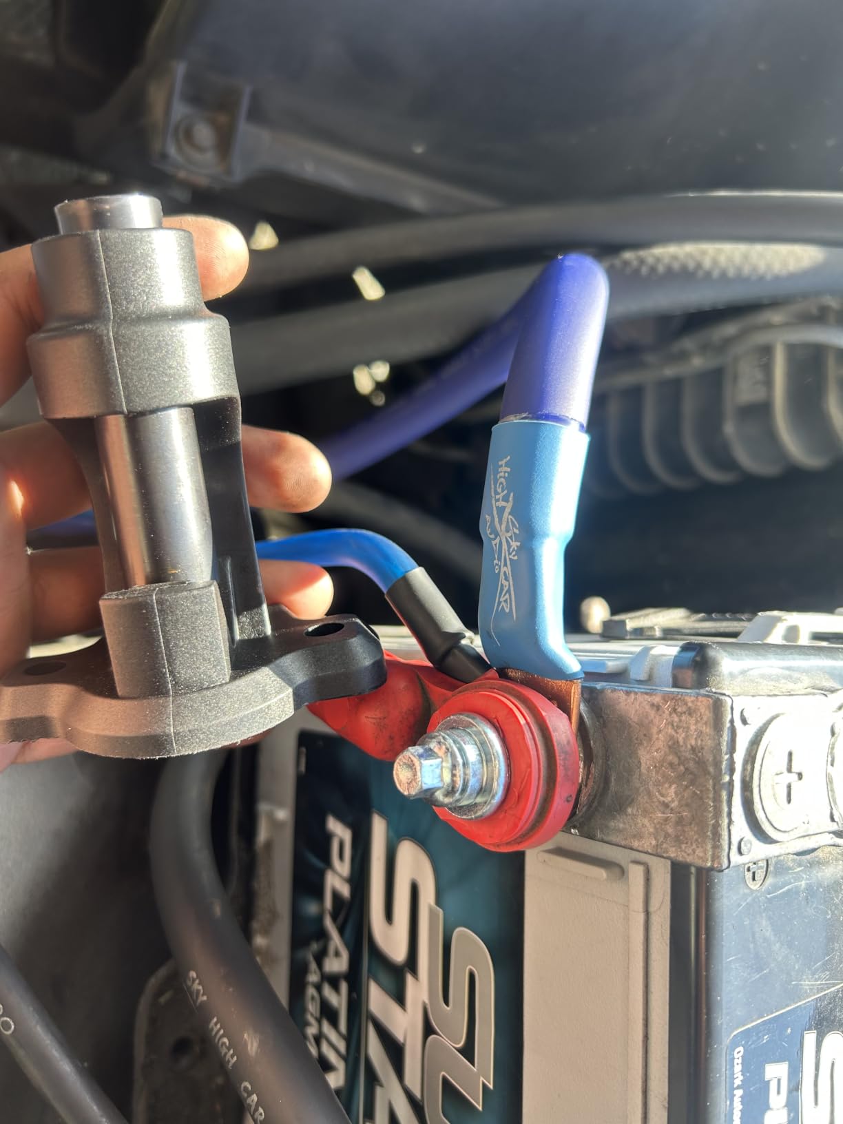 18V Cordless Hydraulic Cable Crimper include 15 Set U Dies | 120KN Electric Heavy Duty Lug Crimper for Grounding Grid & Splicing, Electric crimping Tool for YA YS Lugs, C-Tap, H-Tap customer photo 2