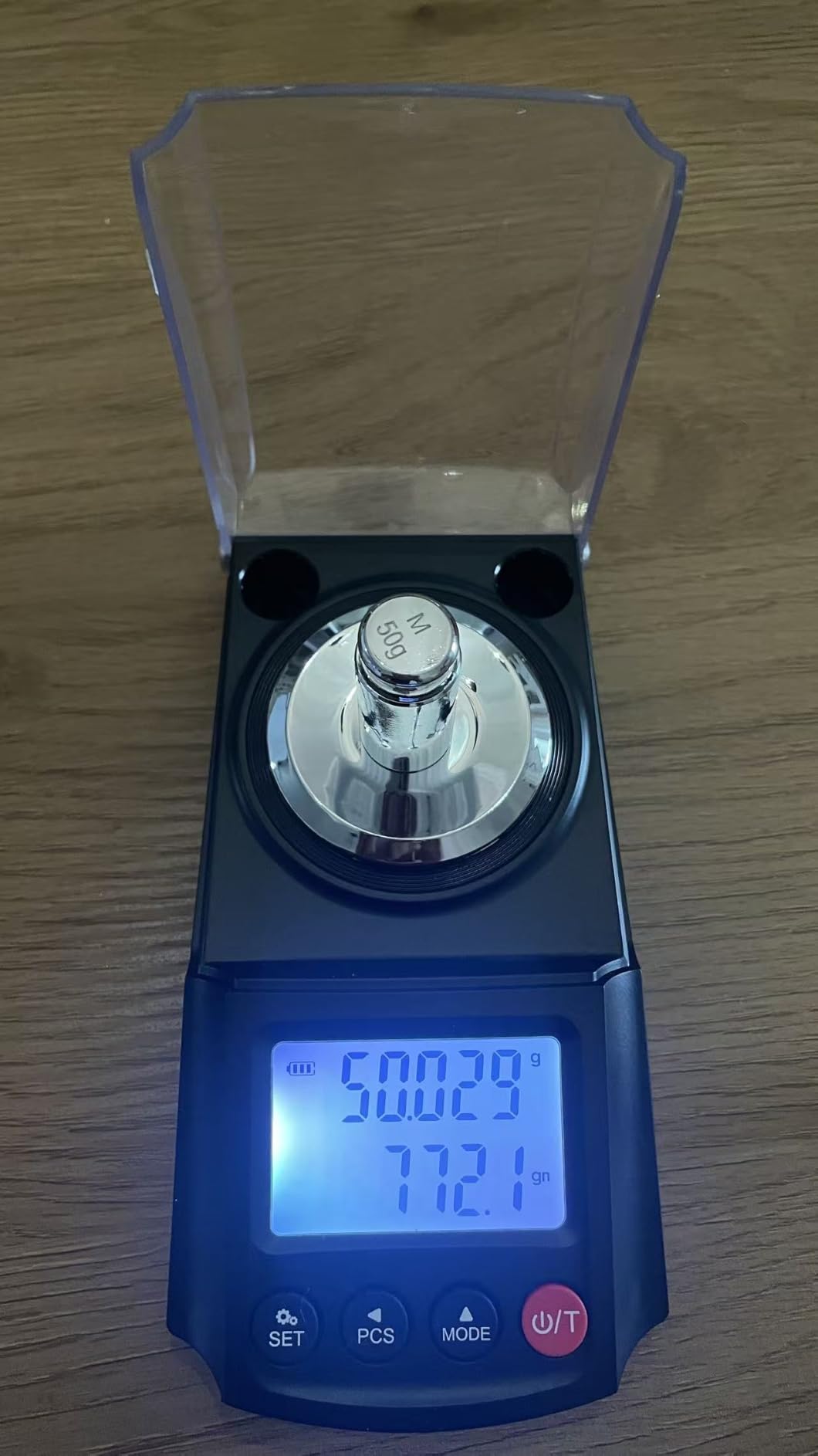 QP Reloading Scale 100g/0.001g, Grain & Milligram Scale for Powder Weighing | Digital Precision Scale with Target Weight Alert, PCS Counting, USB-C & Battery Powered, Reloading Powder Scale customer photo 1