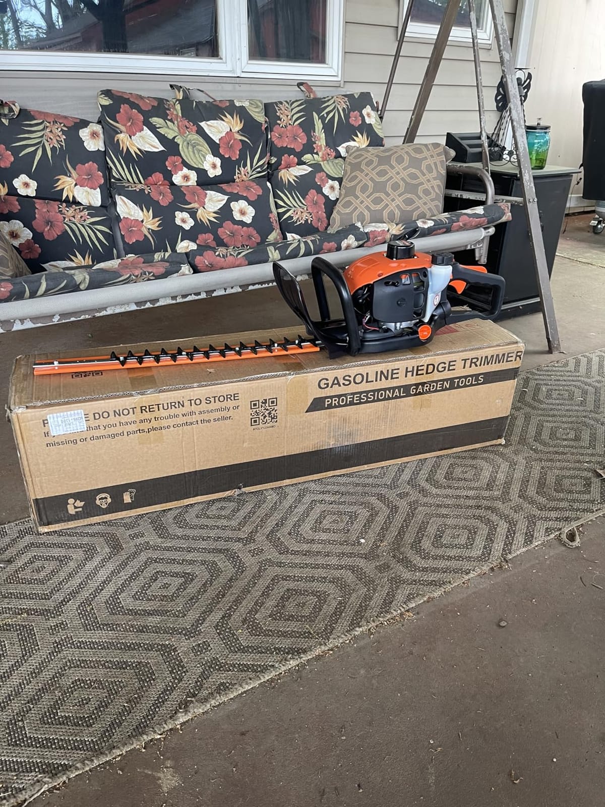 24-Inch 36cc 2 Cycle Gas Powered Dual Sided Hedge Trimmer customer photo 2