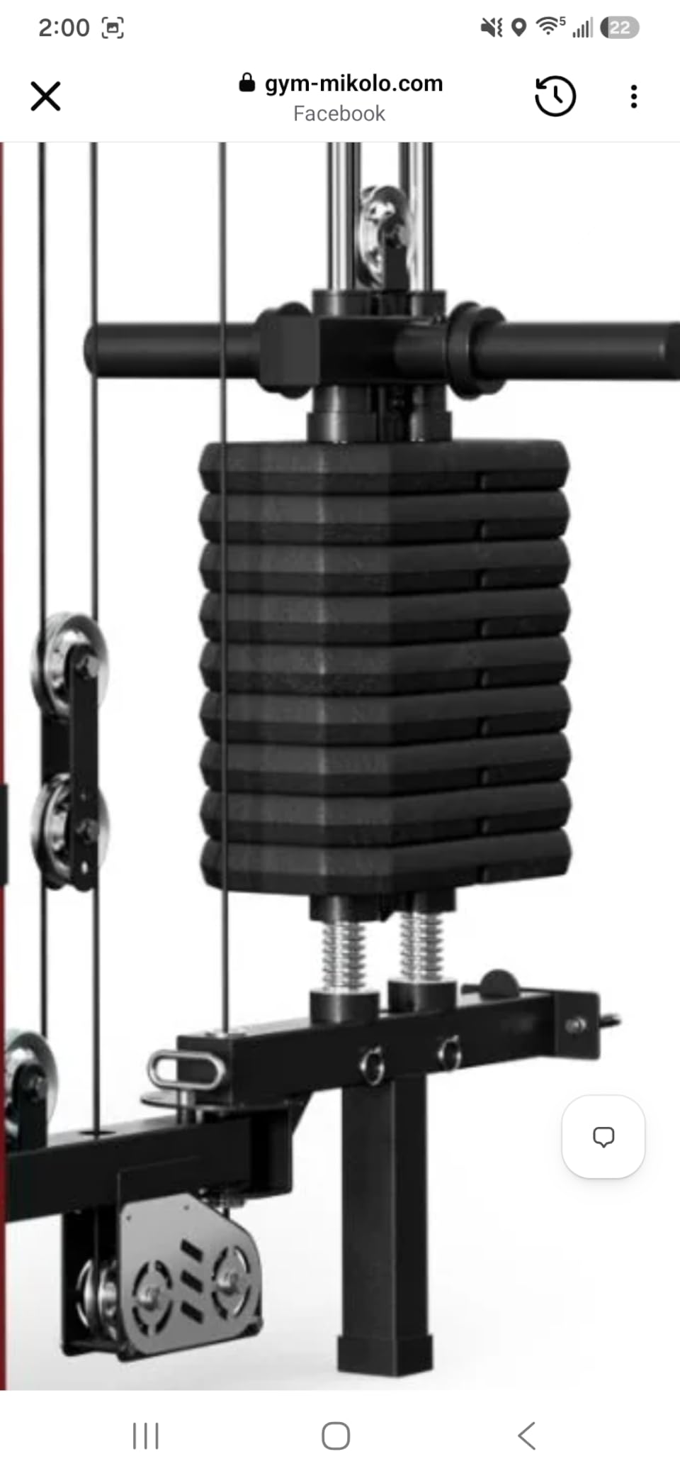 Mikolo Folding Squat Rack, Wall Mounted Power Rack with Cable Crossover Machine & LAT Pull Down, Functional Trainer with 5 Adjustable Function Modes, Home Gym Package customer photo 2