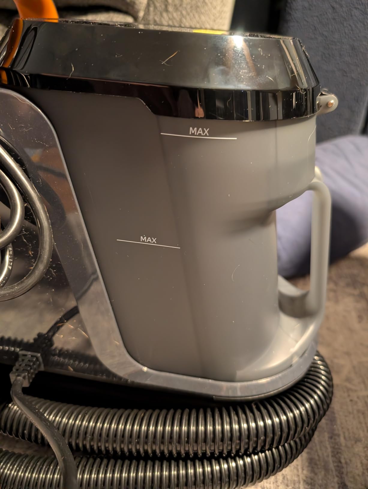 Uwant Carpet Cleaner Machine with Steam&Hot&Cold Water System 18Kpa Powerful Suction Upholstery Cleaner Machine with Pet Pro Cleaner for Pets, Carpet Steam Cleaner Set of 1 customer photo 2