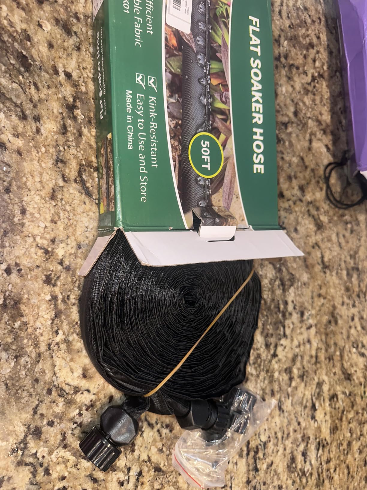 Drip Hose 50FT With Drip Irrigation System, Linkable Soaker Hoses customer photo 1