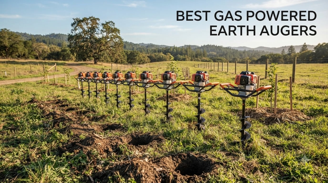 best gas powered earth augers