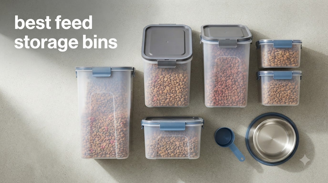 best feed storage bins
