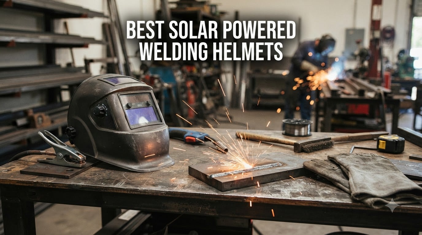 best solar powered welding helmets