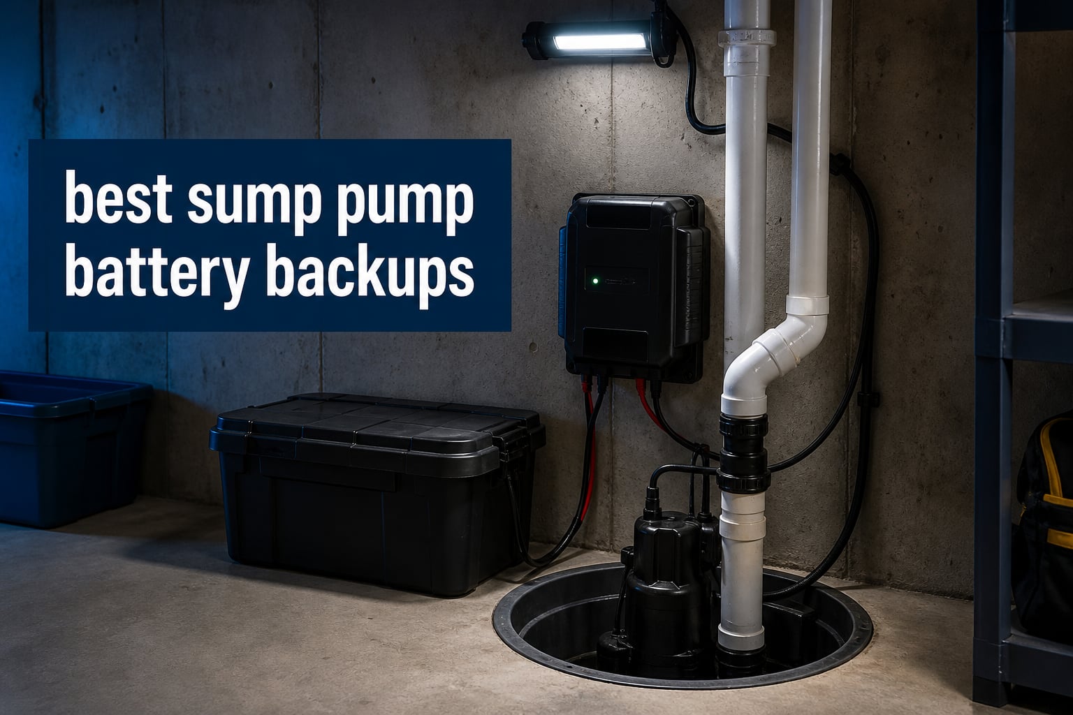 best sump pump battery backups