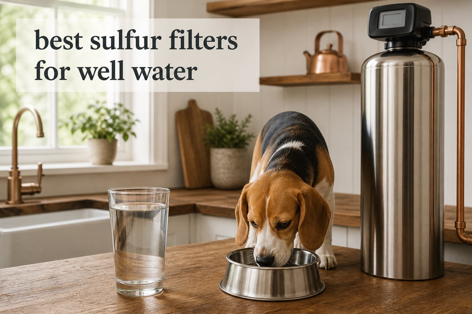 best sulfur filters for well water