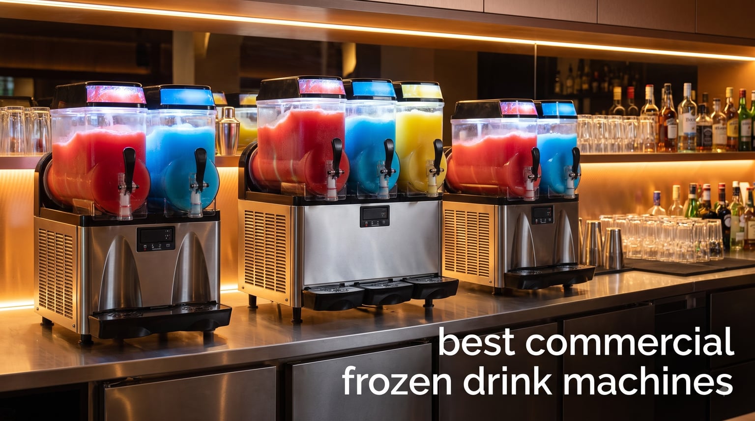 best commercial frozen drink machines