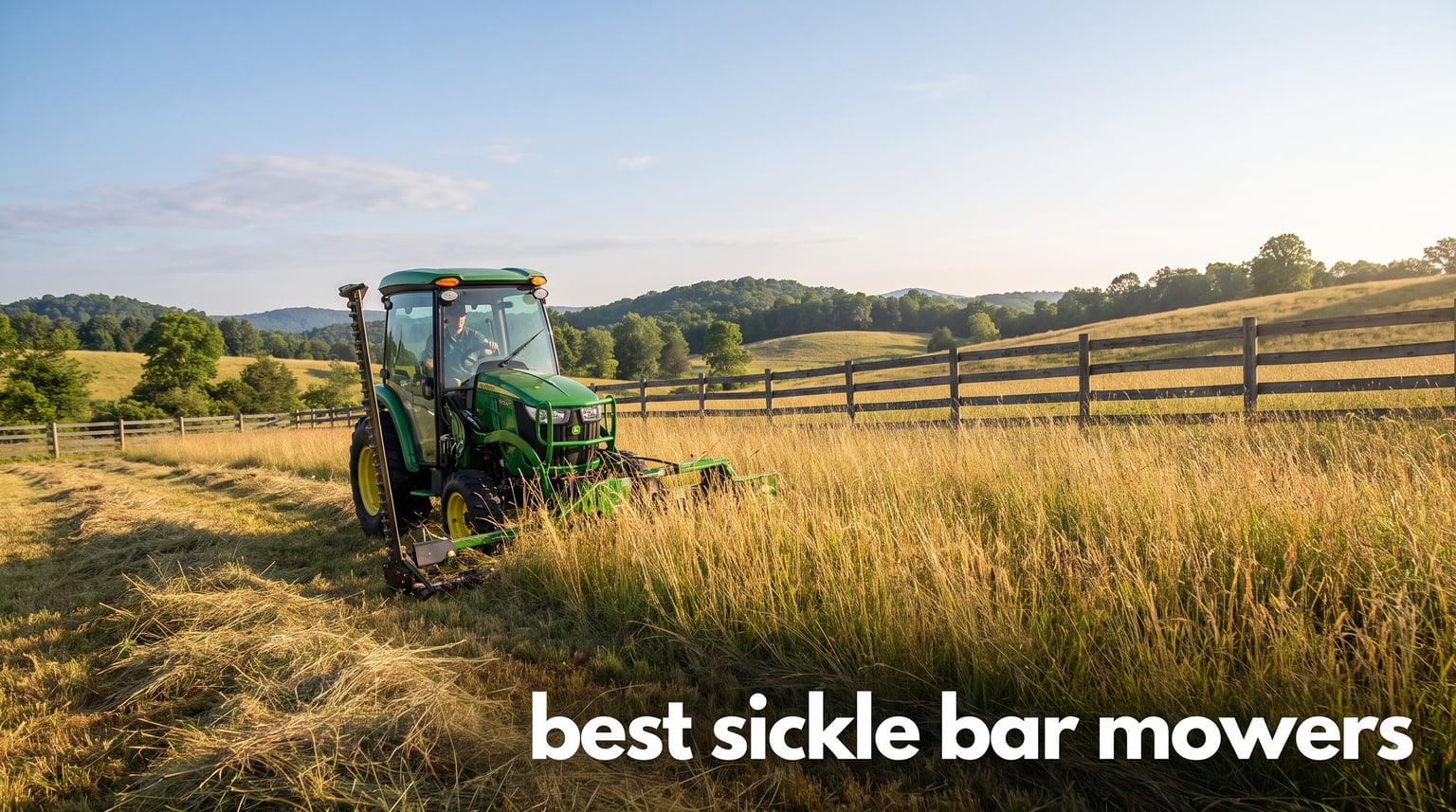 best sickle bar mowers