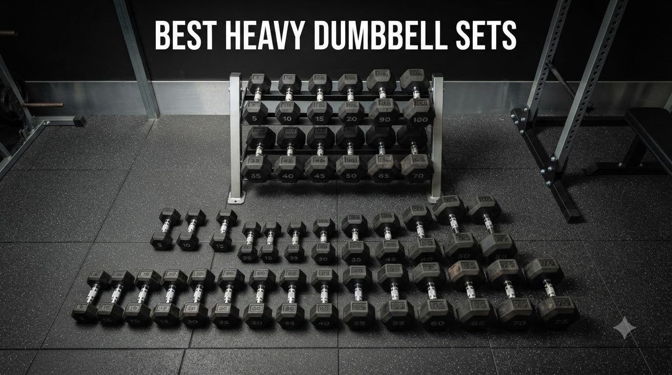 best heavy dumbbell sets