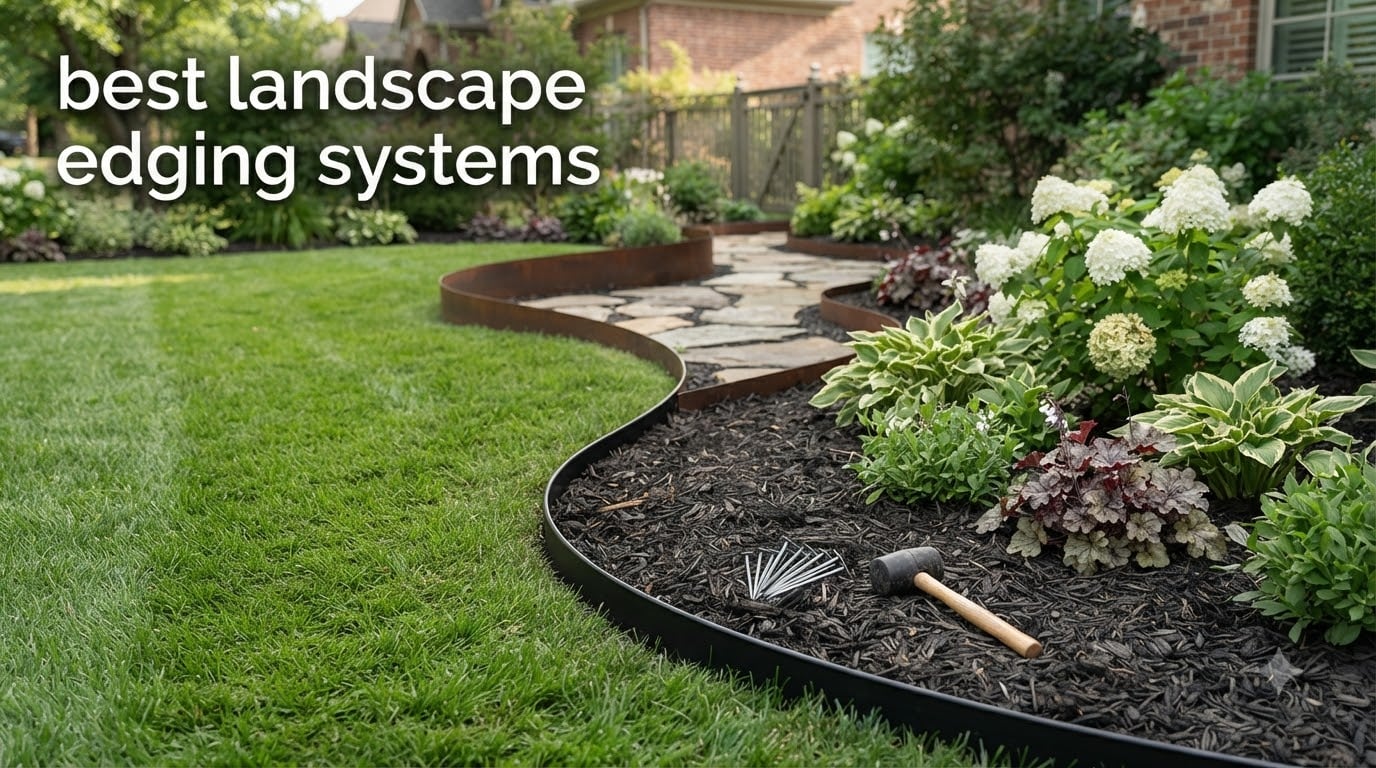best landscape edging systems