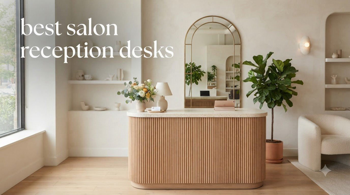 best salon reception desks