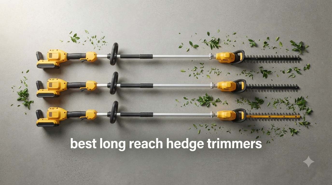 best long reach hedge trimmers