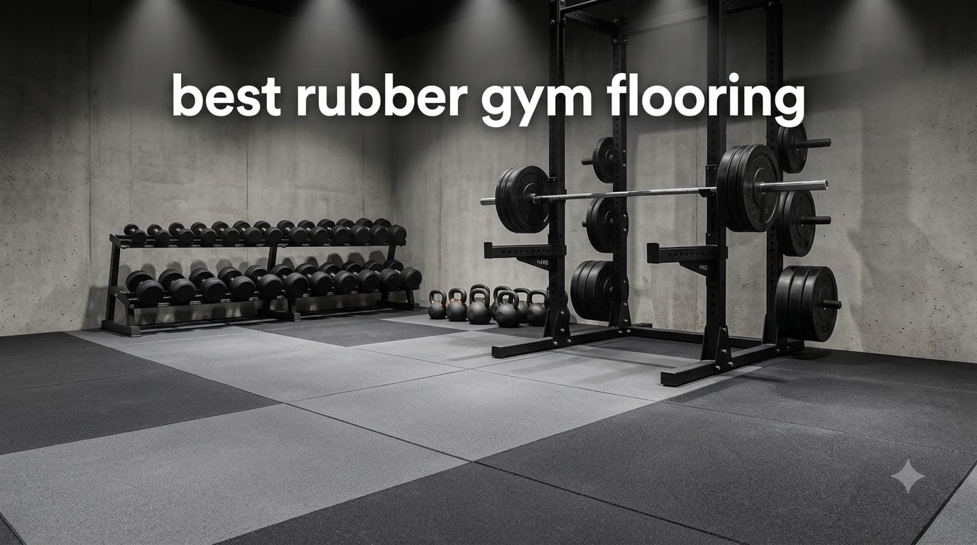 best rubber gym flooring