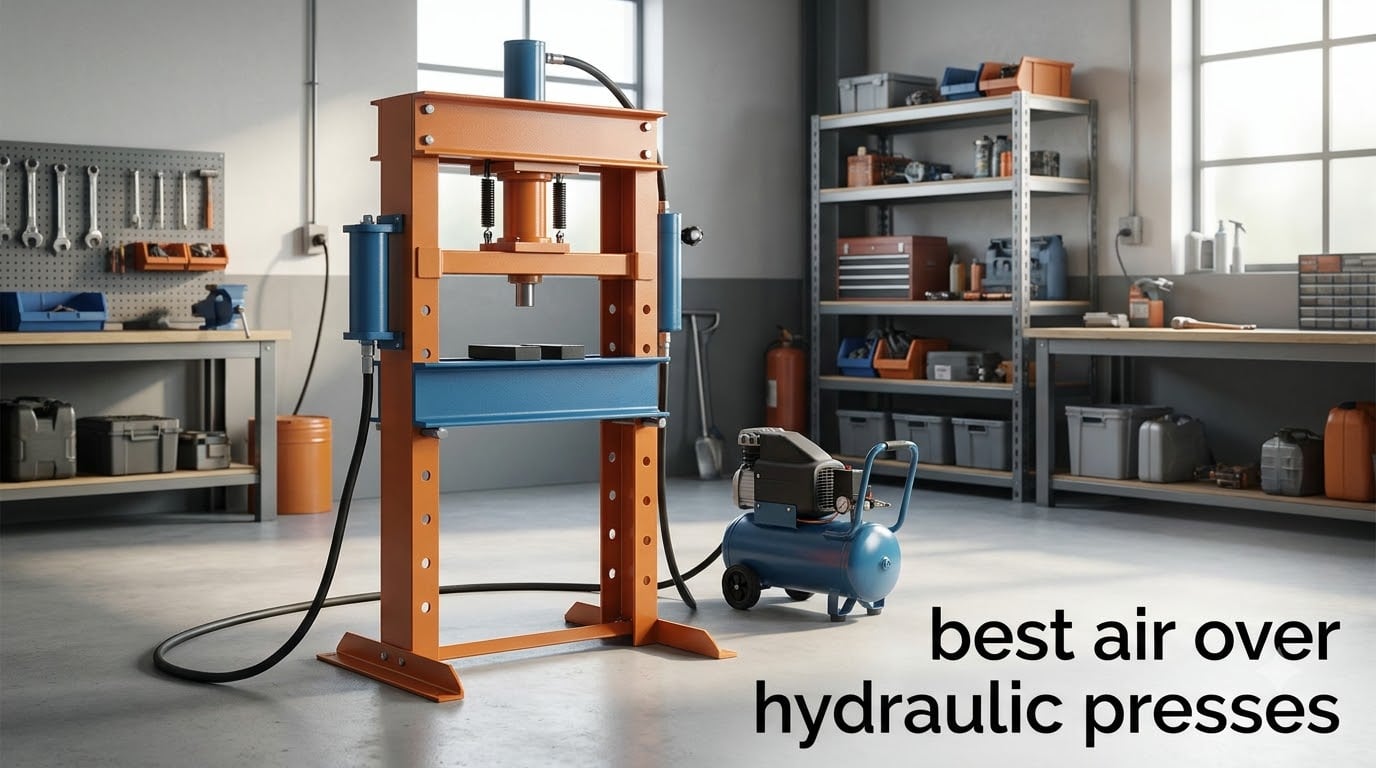 best air over hydraulic presses