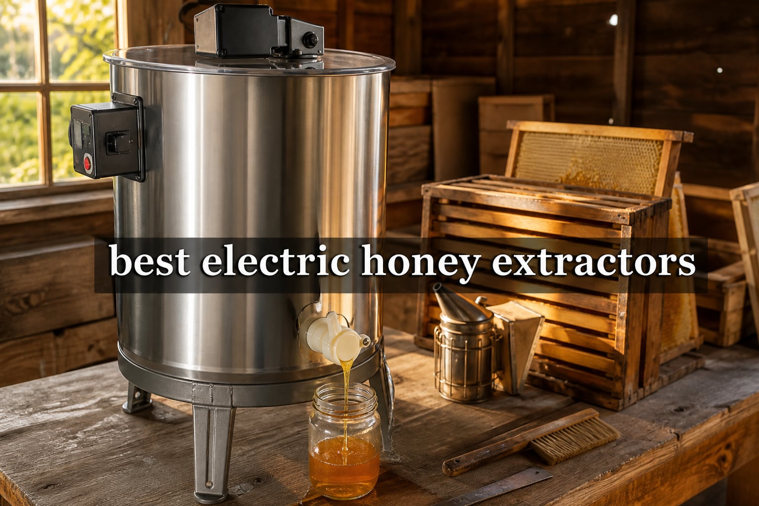 best electric honey extractors