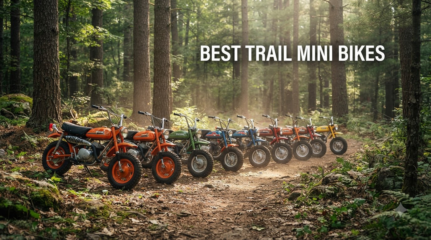 best trail mini bikes