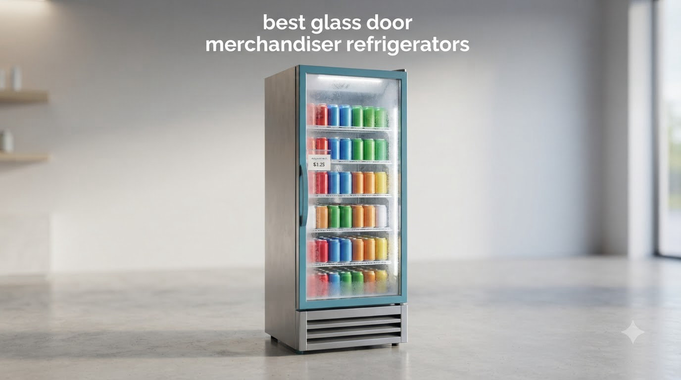 best glass door merchandiser refrigerators