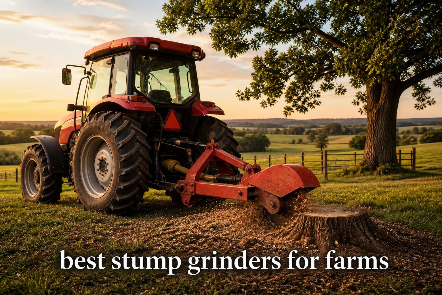 best stump grinders for farms