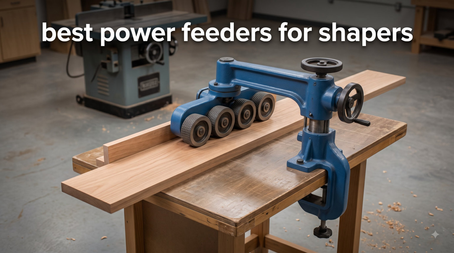 best power feeders for shapers