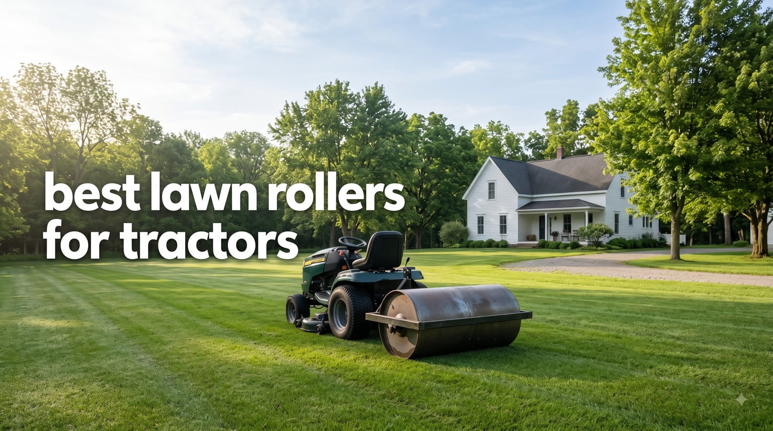 best lawn rollers for tractors
