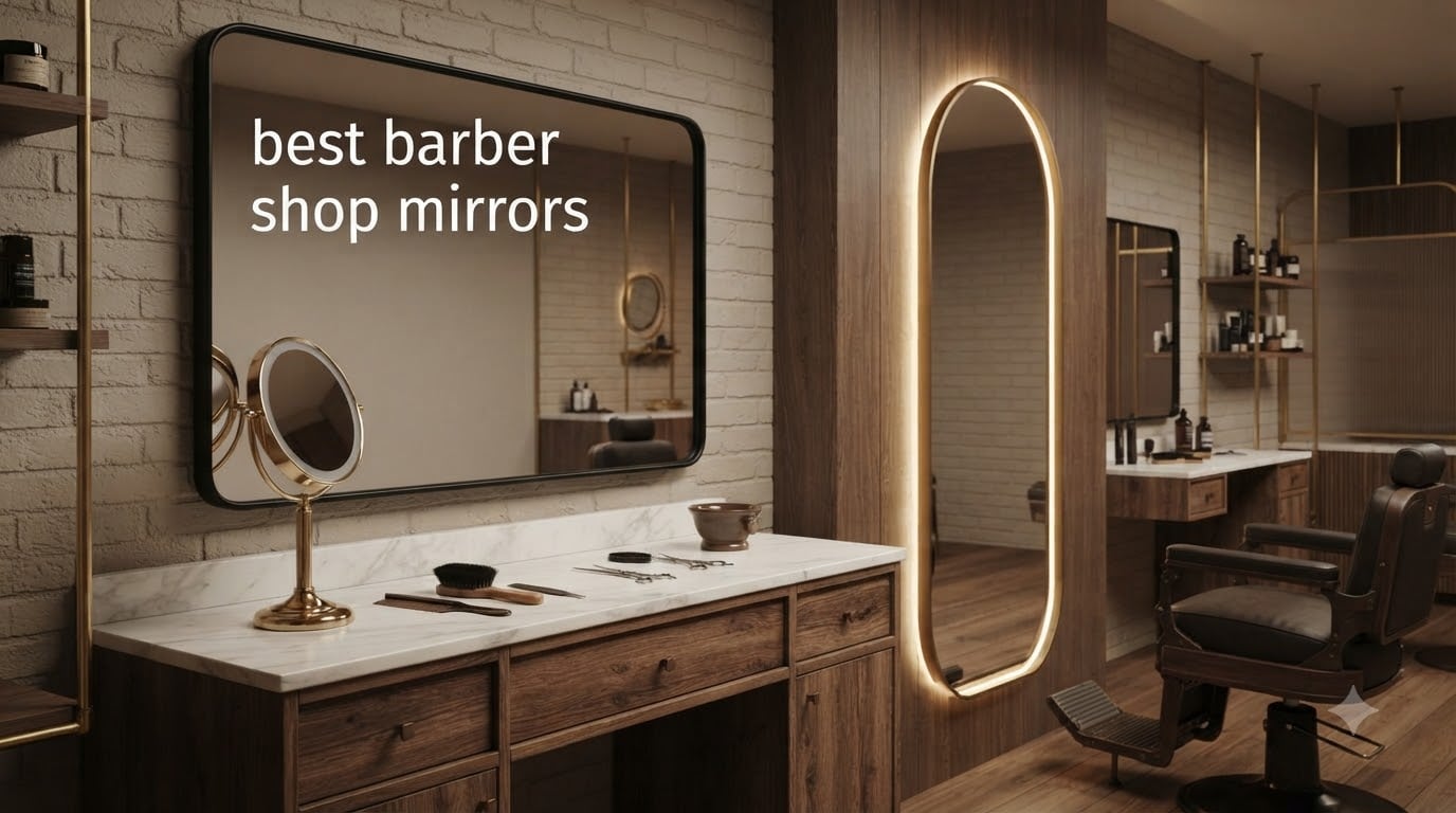 best barber shop mirrors
