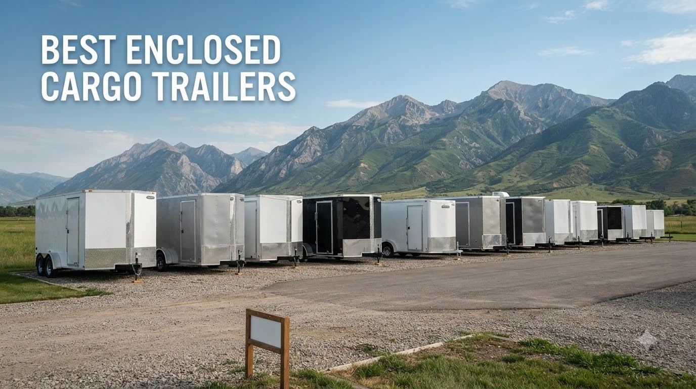 best enclosed cargo trailers