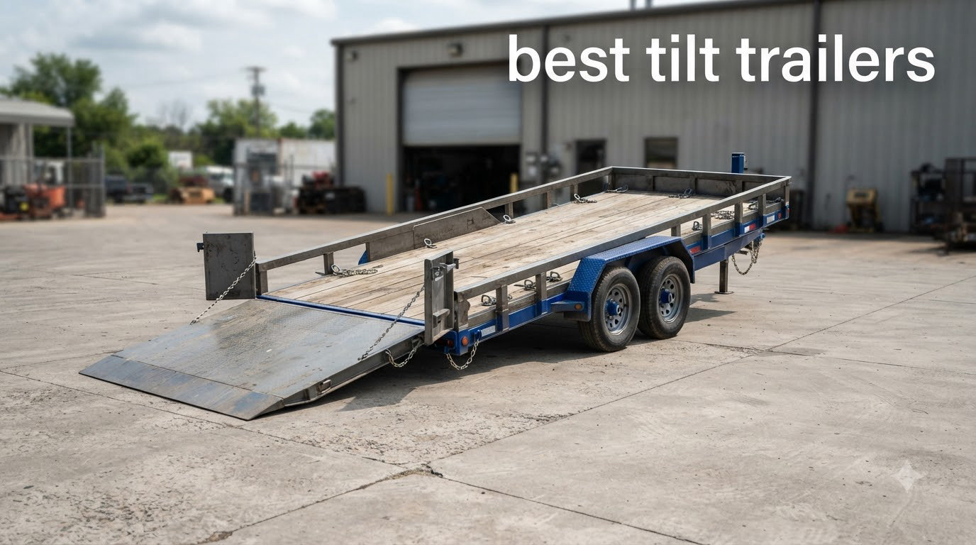 best tilt trailers