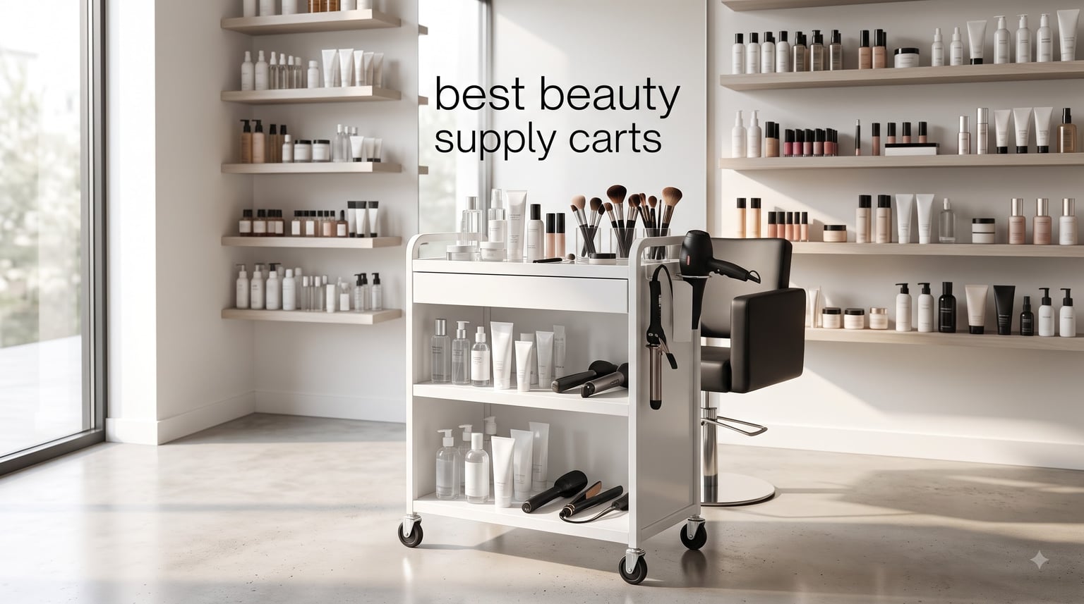 best beauty supply carts