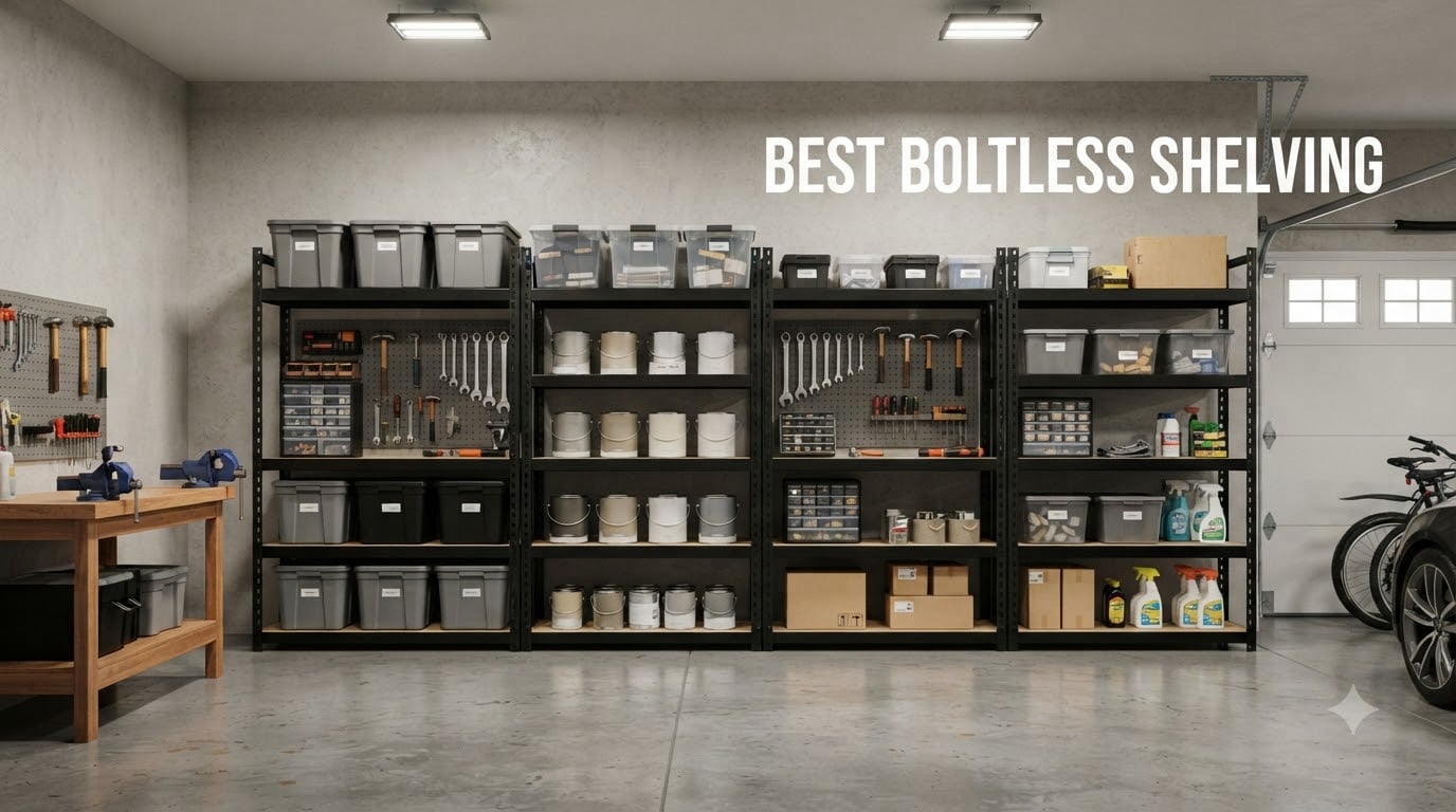 best boltless shelving