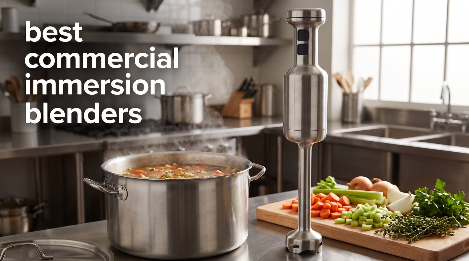 best commercial immersion blenders