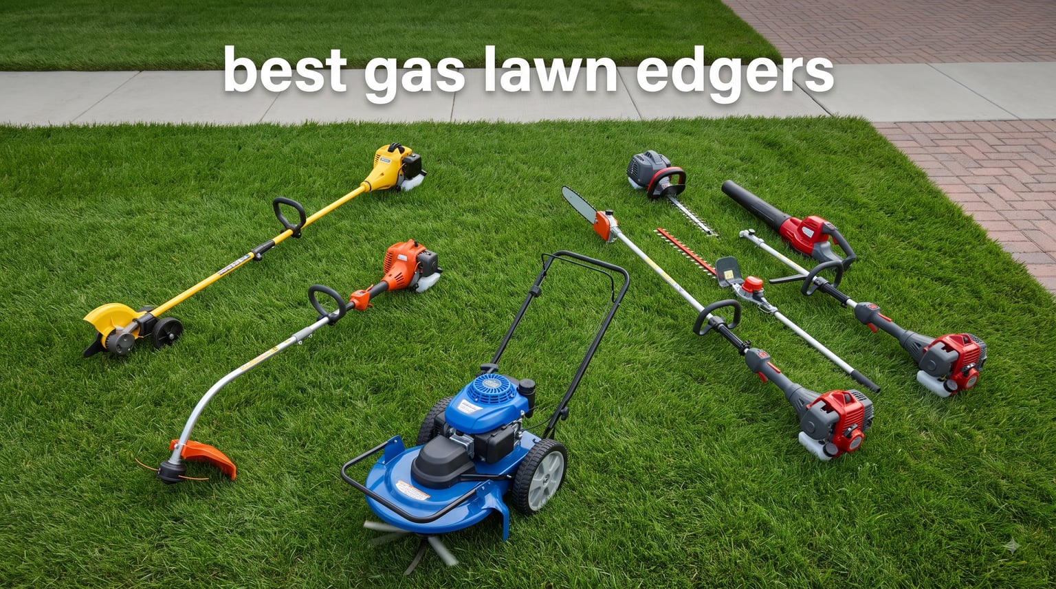 best gas lawn edgers