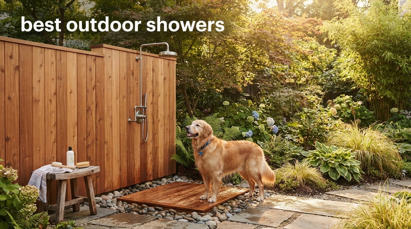 best outdoor showers