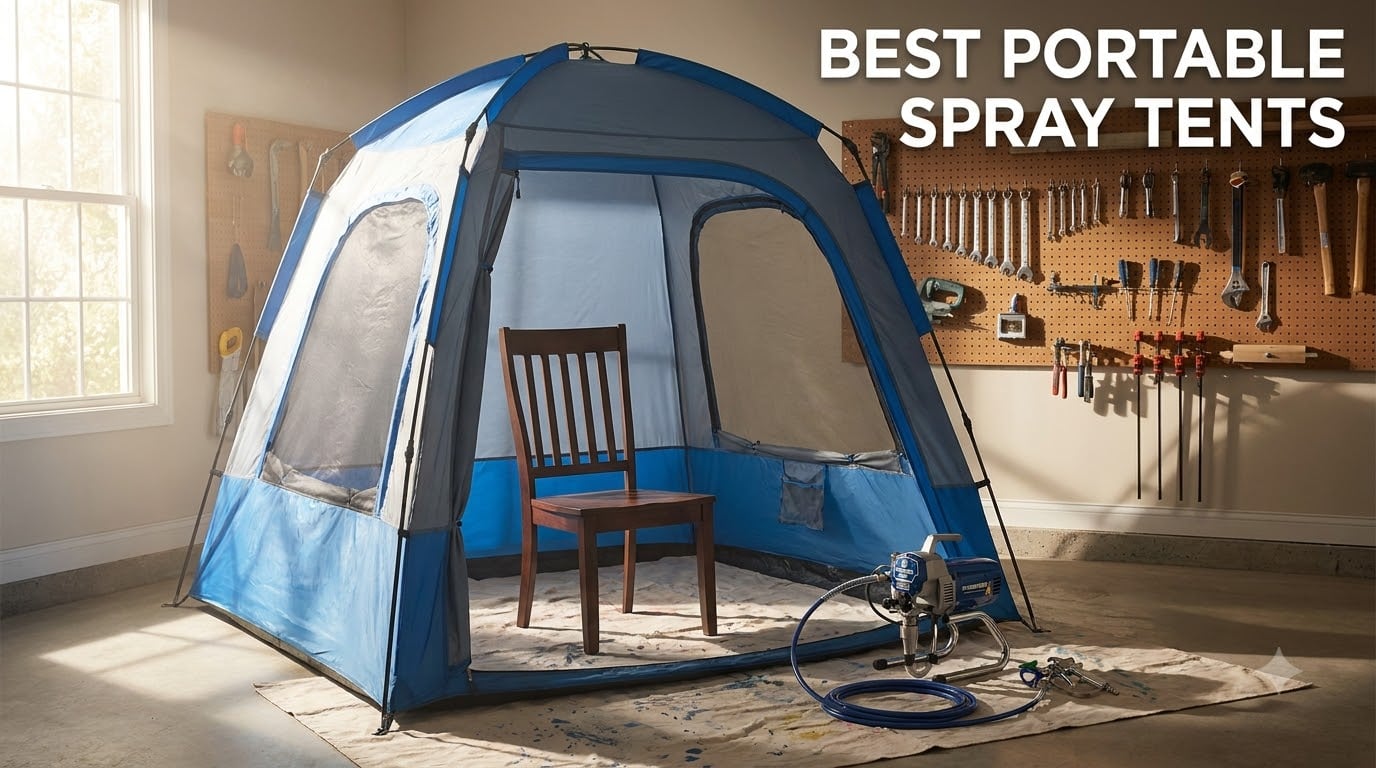best portable spray tents