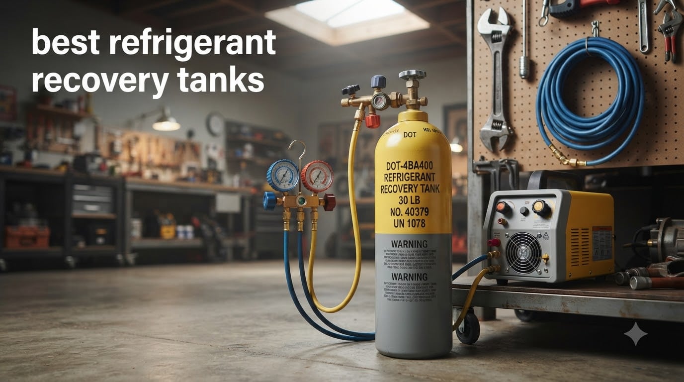 best refrigerant recovery tanks