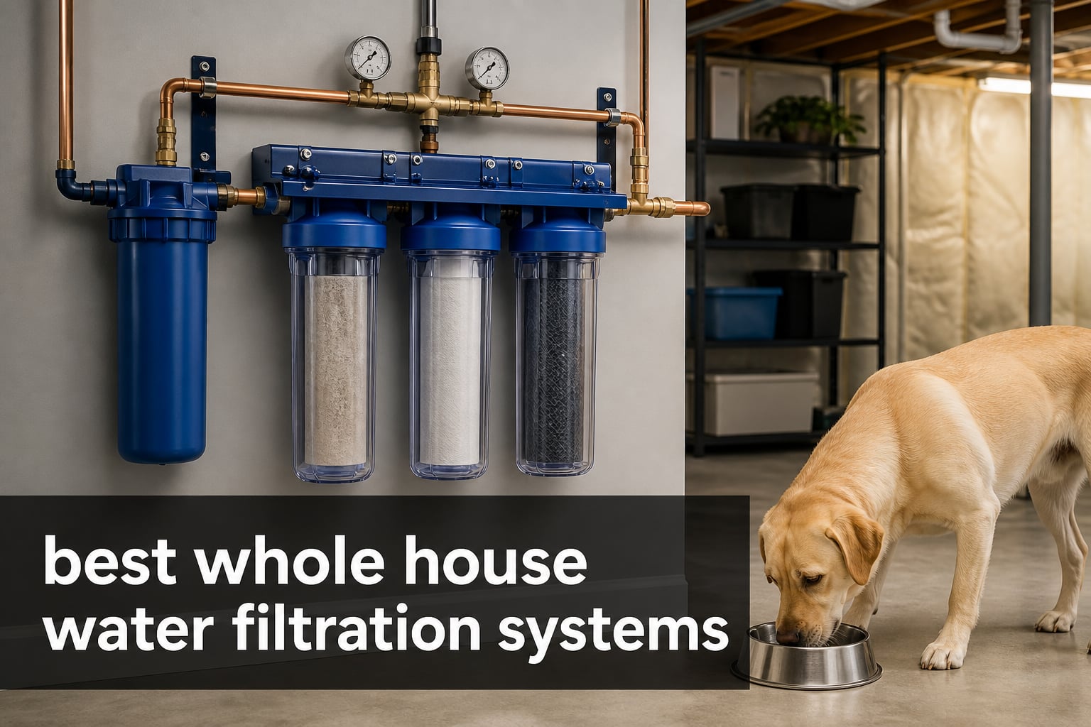 best whole house water filtration systems
