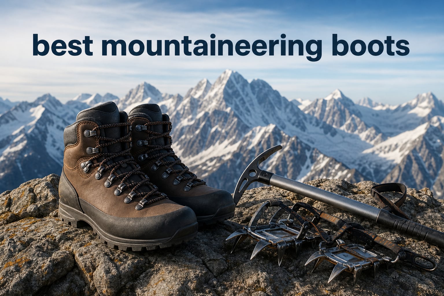 best mountaineering boots