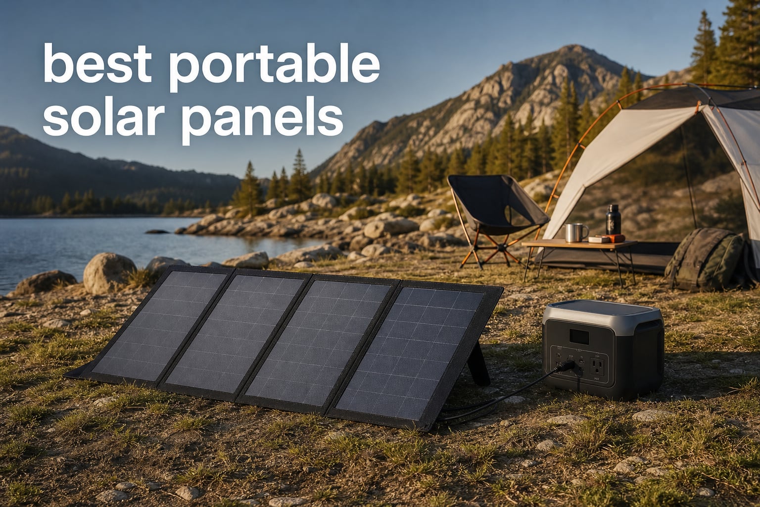 best portable solar panels