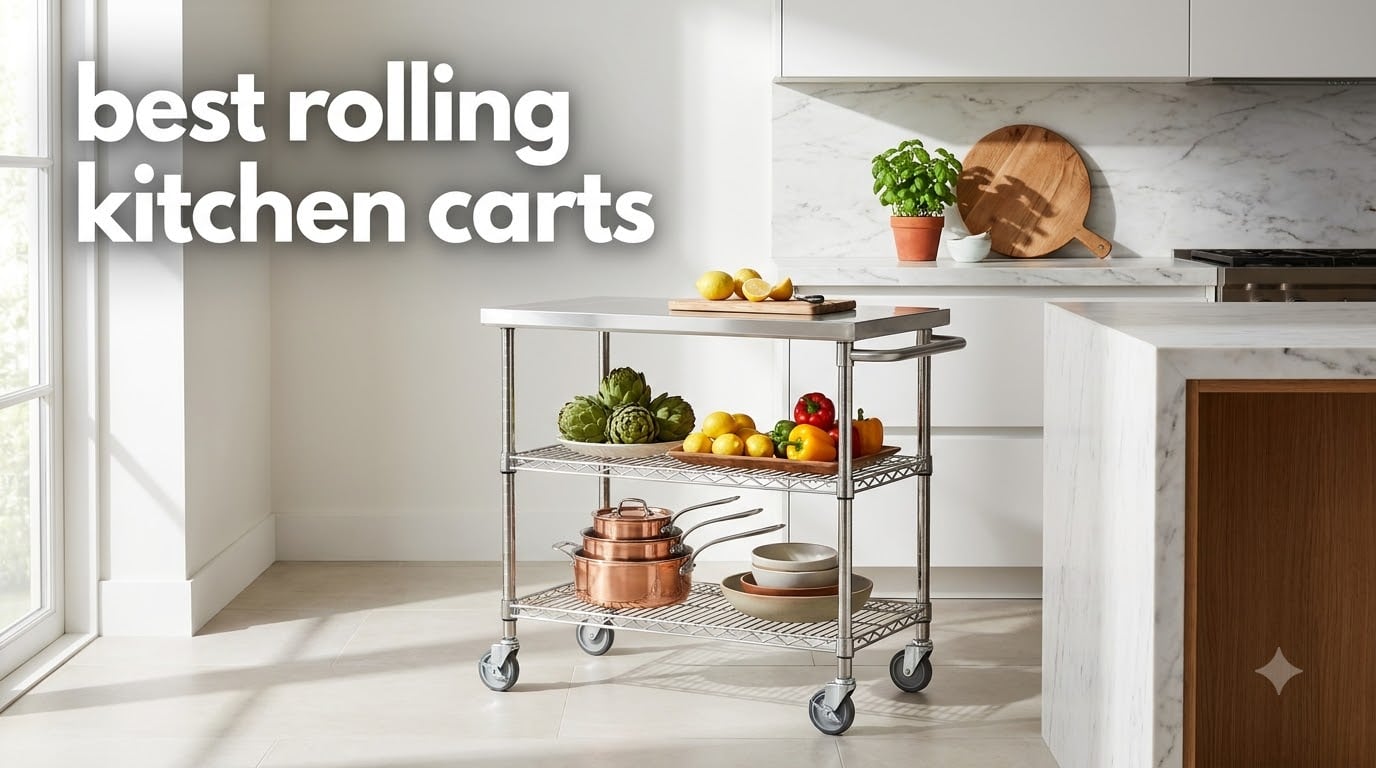 best rolling kitchen carts