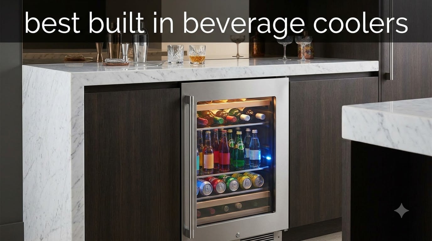 best built in beverage coolers