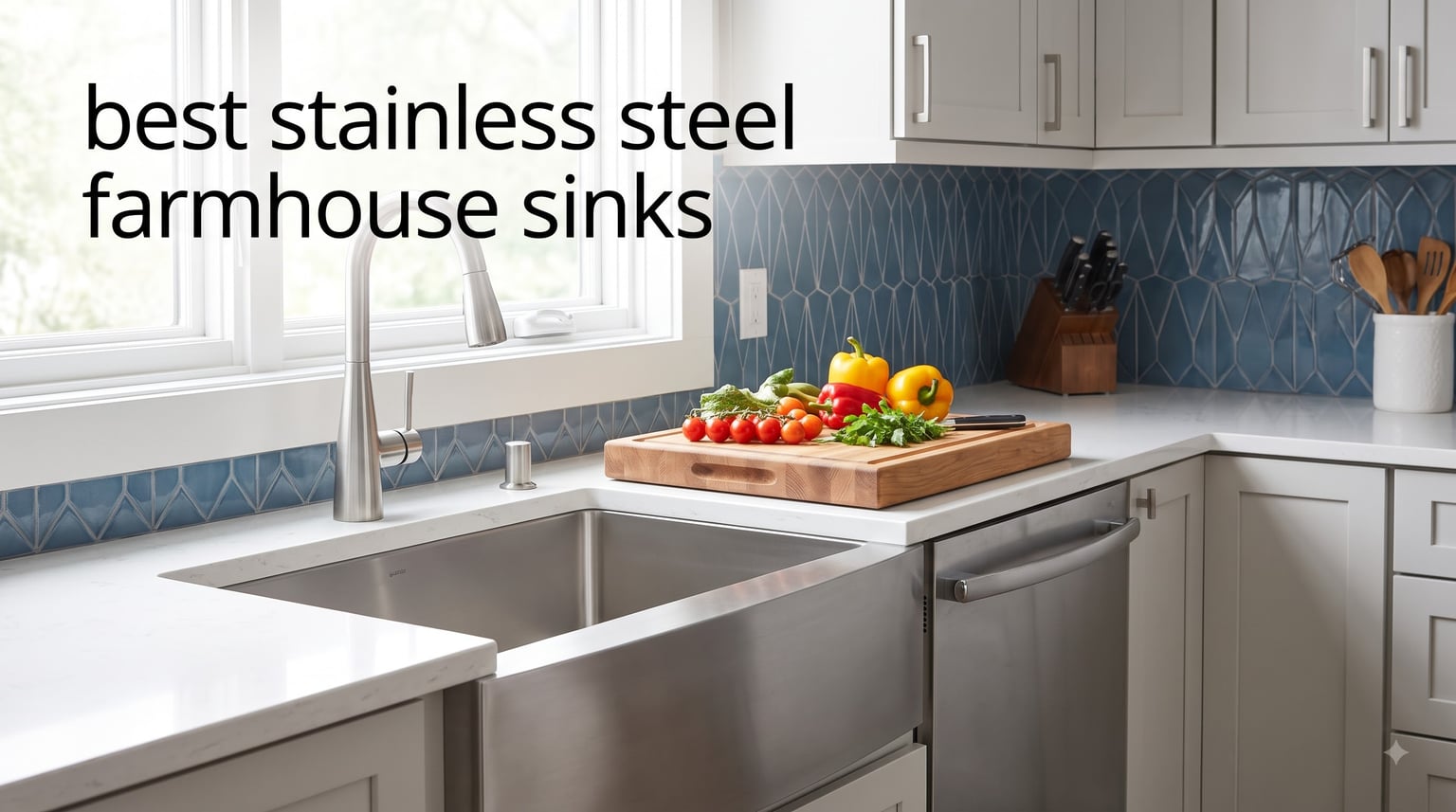 best stainless steel farmhouse sinks