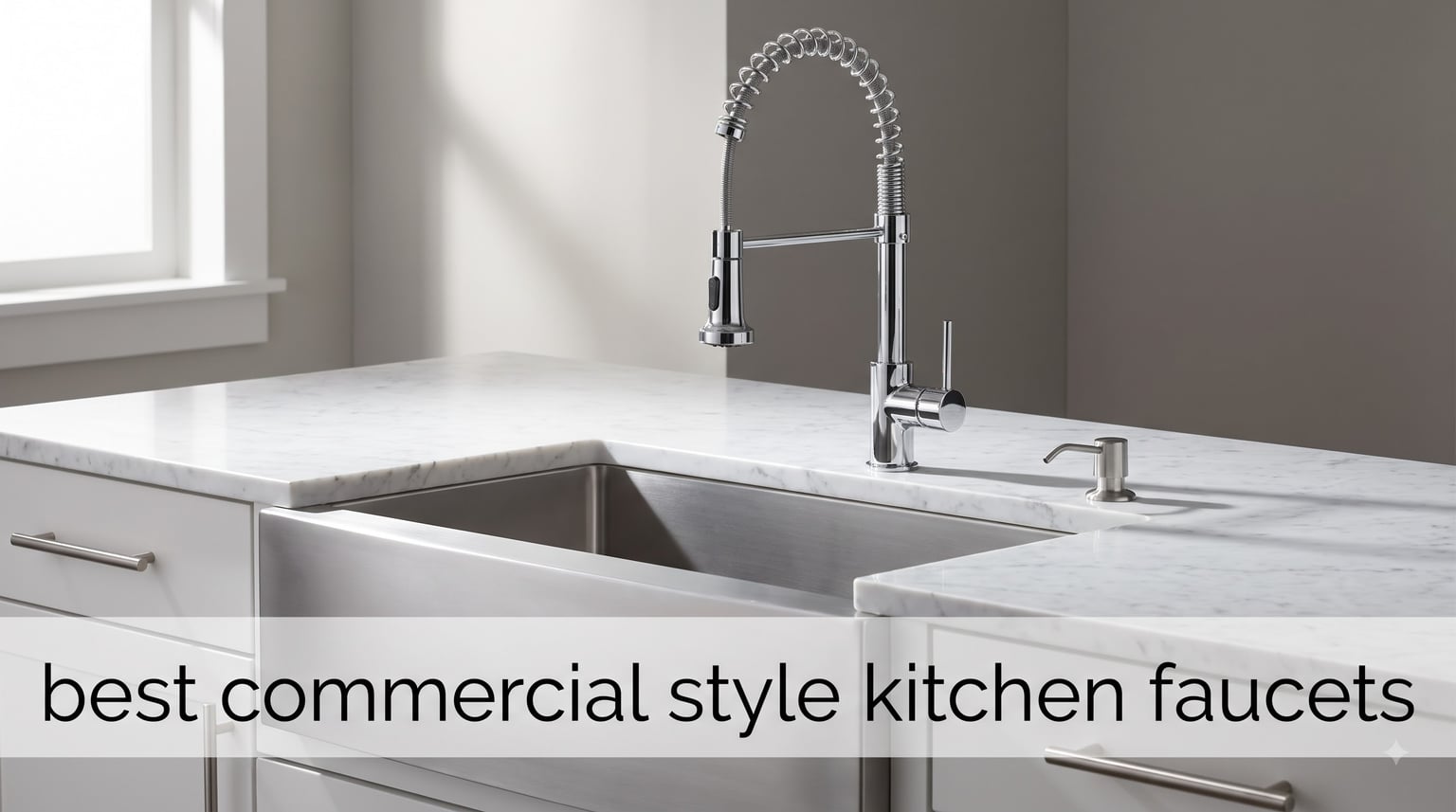 best commercial style kitchen faucets