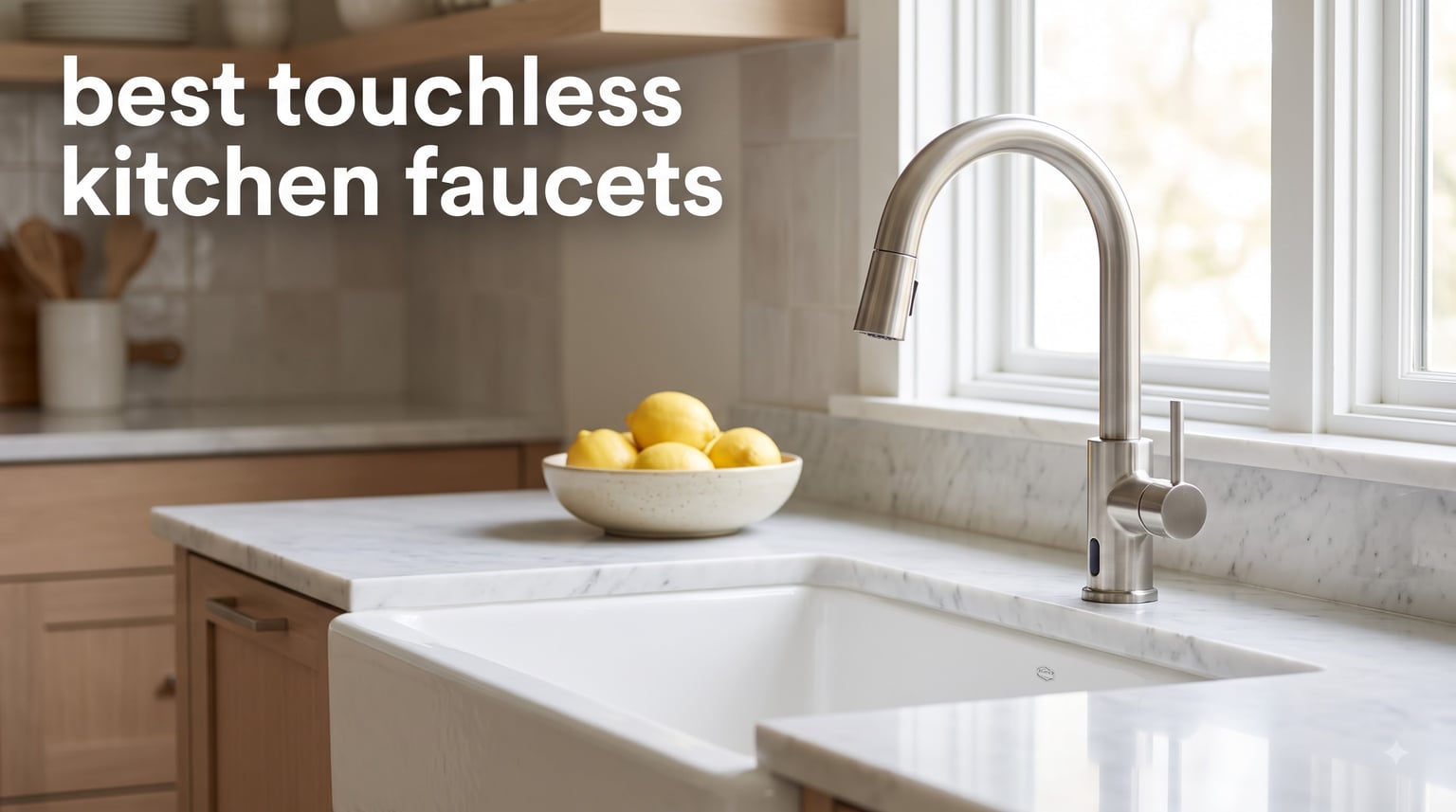 best touchless kitchen faucets