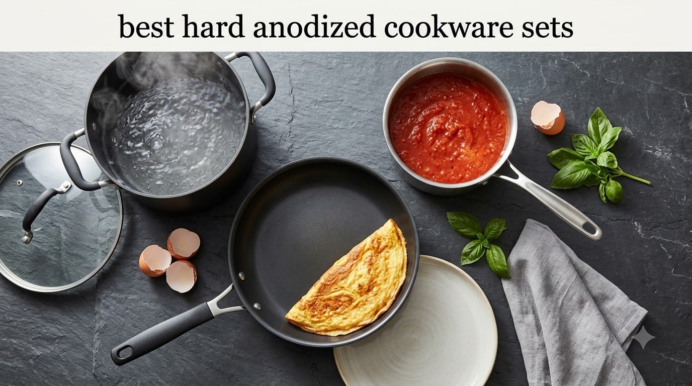 best hard anodized cookware sets