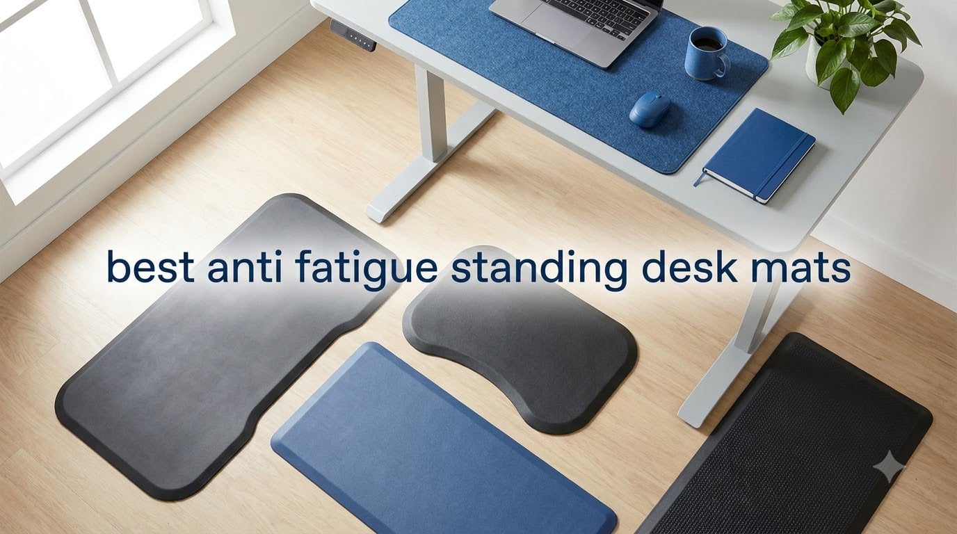best anti fatigue standing desk mats