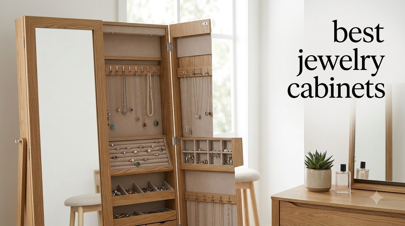 best jewelry cabinets