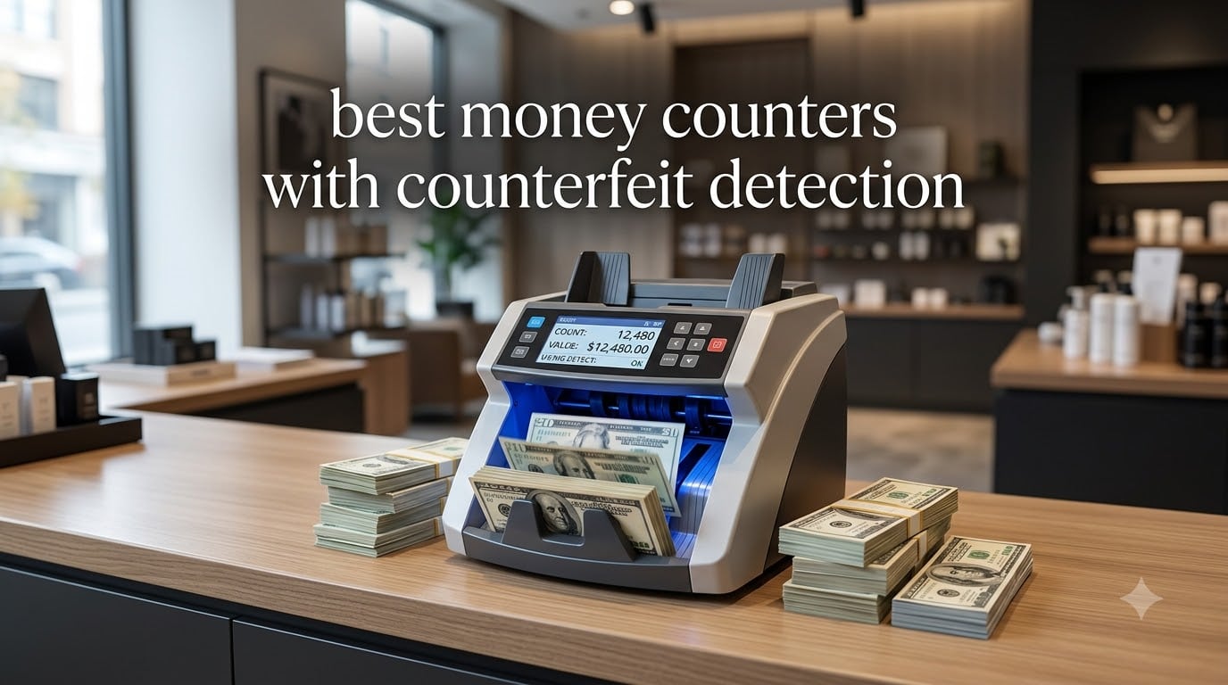 best money counters with counterfeit detection
