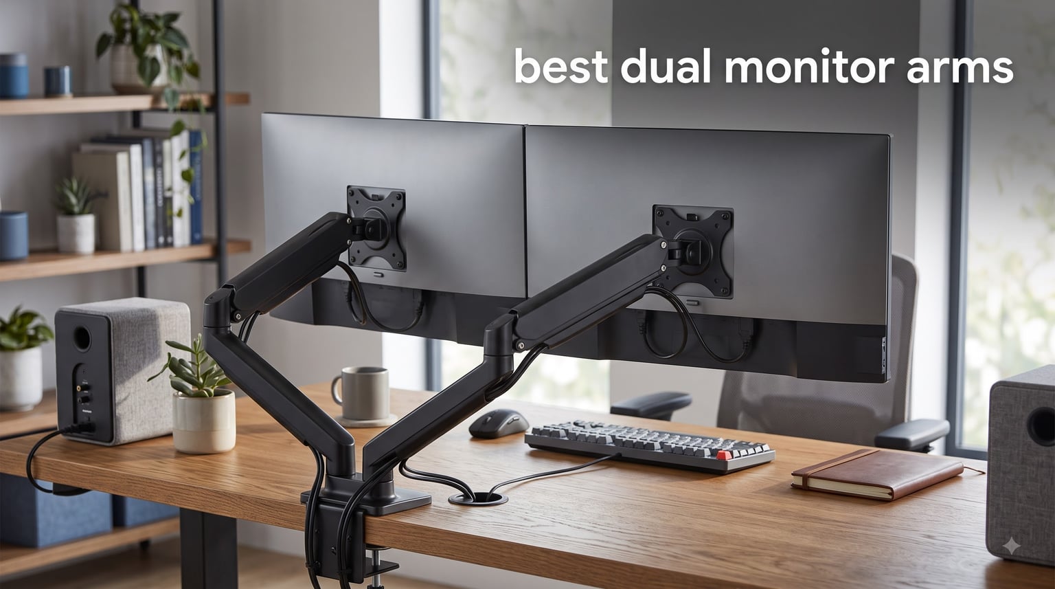 best dual monitor arms