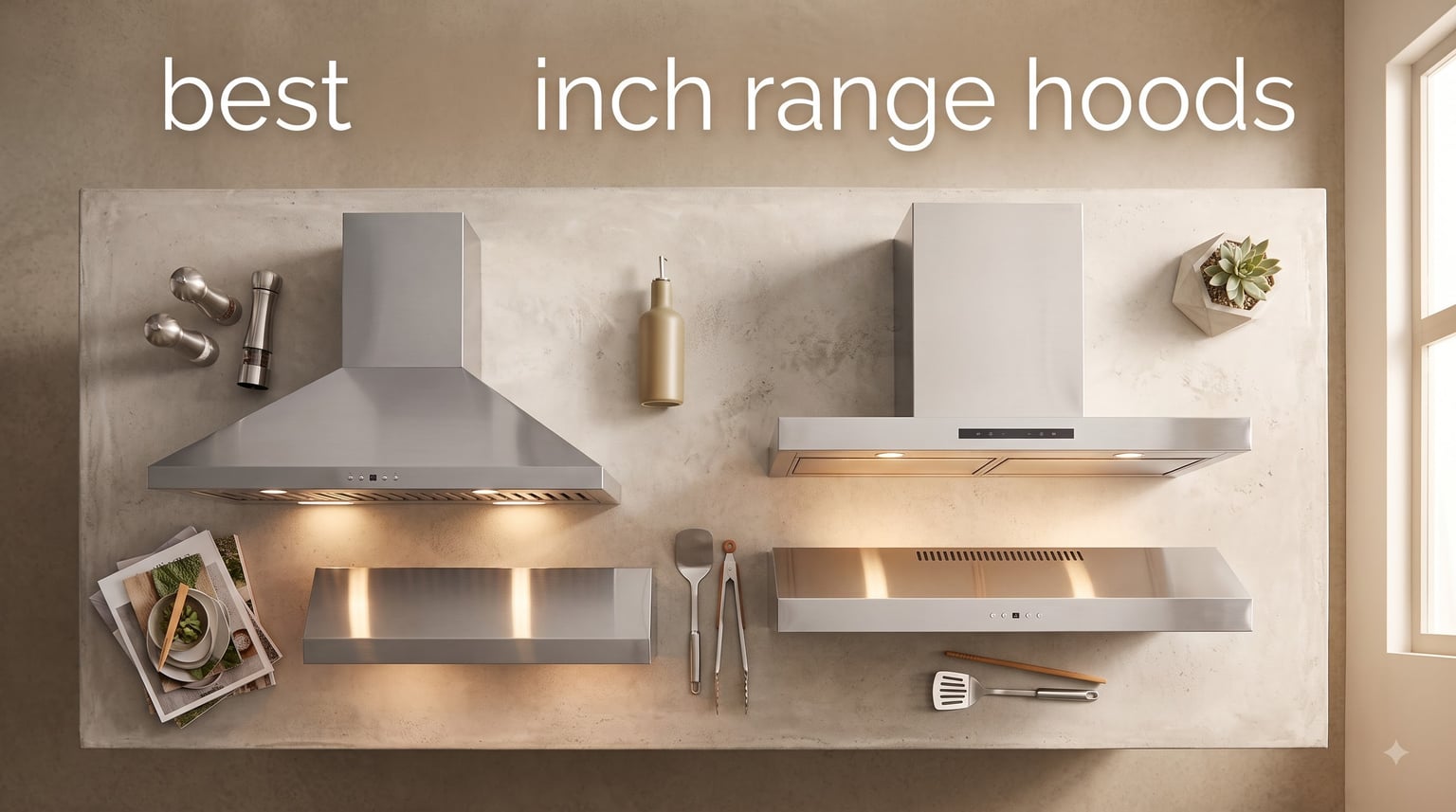 best 36 inch range hoods